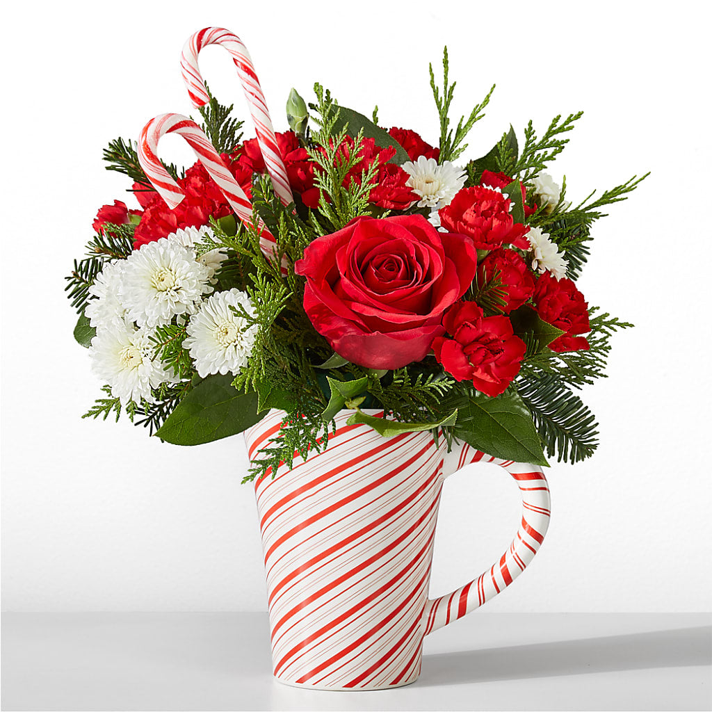 Peppermint Swirl Mug – The Flower Shop For All Occasions, California MO