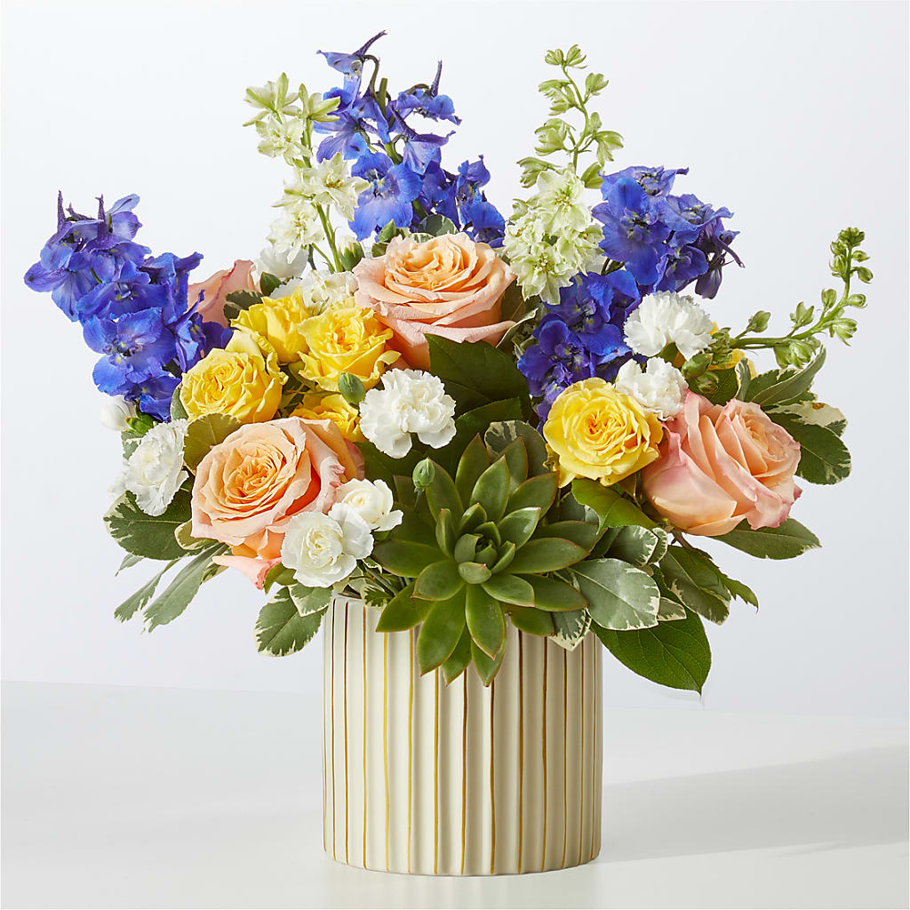 Cobalt Reverie Bouquet – The Flower Shop For All Occasions, California MO