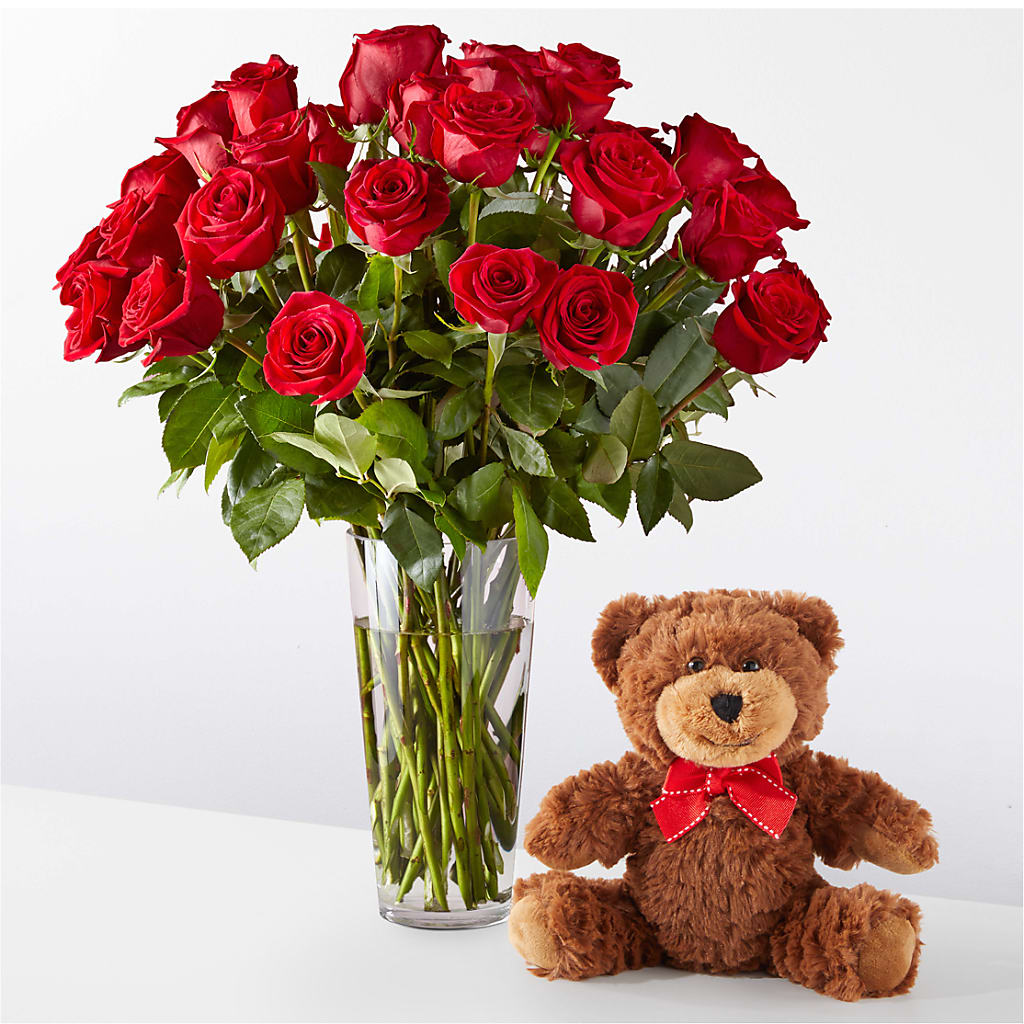 Romantic Long Stem Red Rose Bouquet Bundles – The Flower Shop For All Occasions, California MO