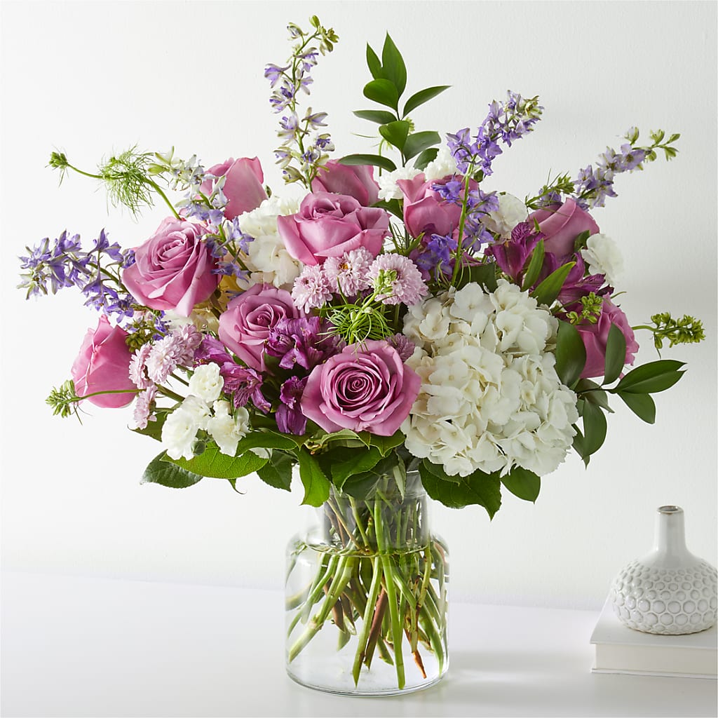 Violet Caress Bouquet – The Flower Shop For All Occasions, California MO