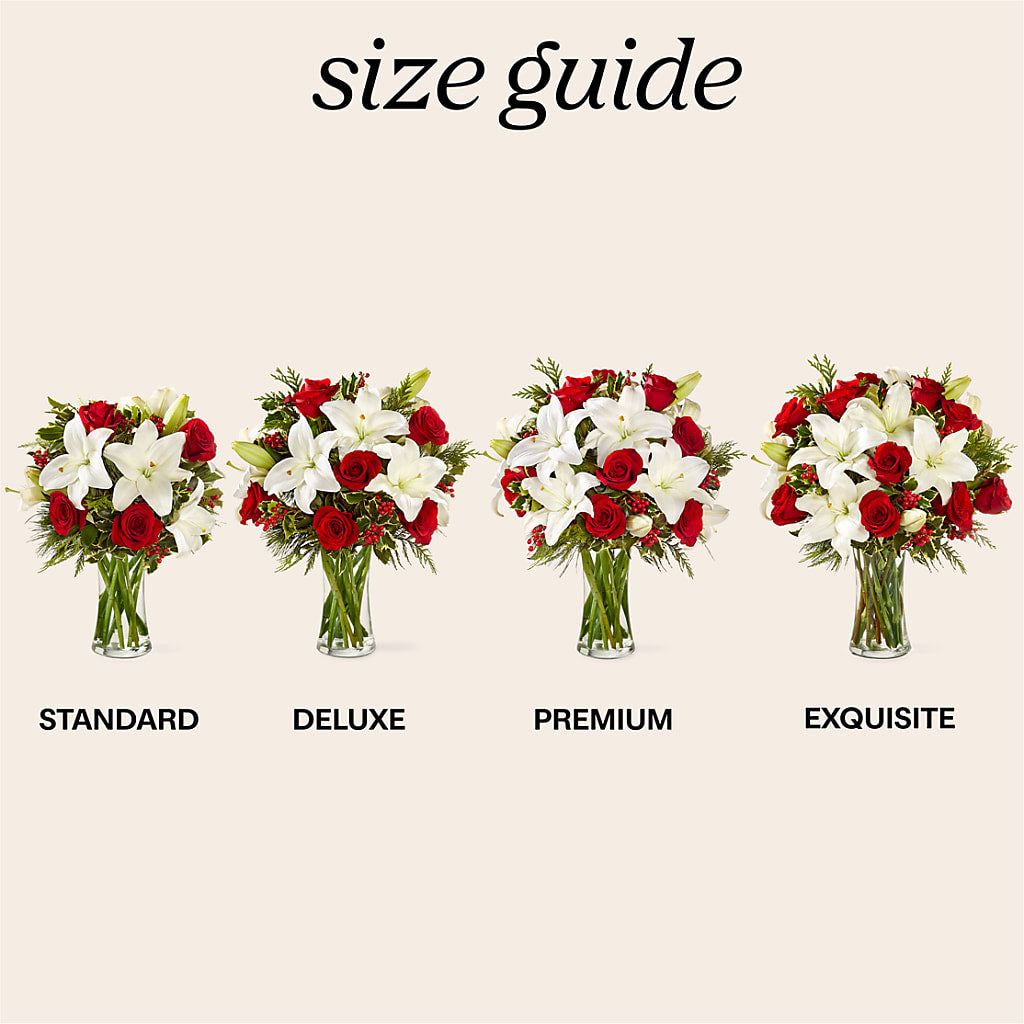 Sparkling Snowflakes Bouquet – The Flower Shop For All Occasions, California MO