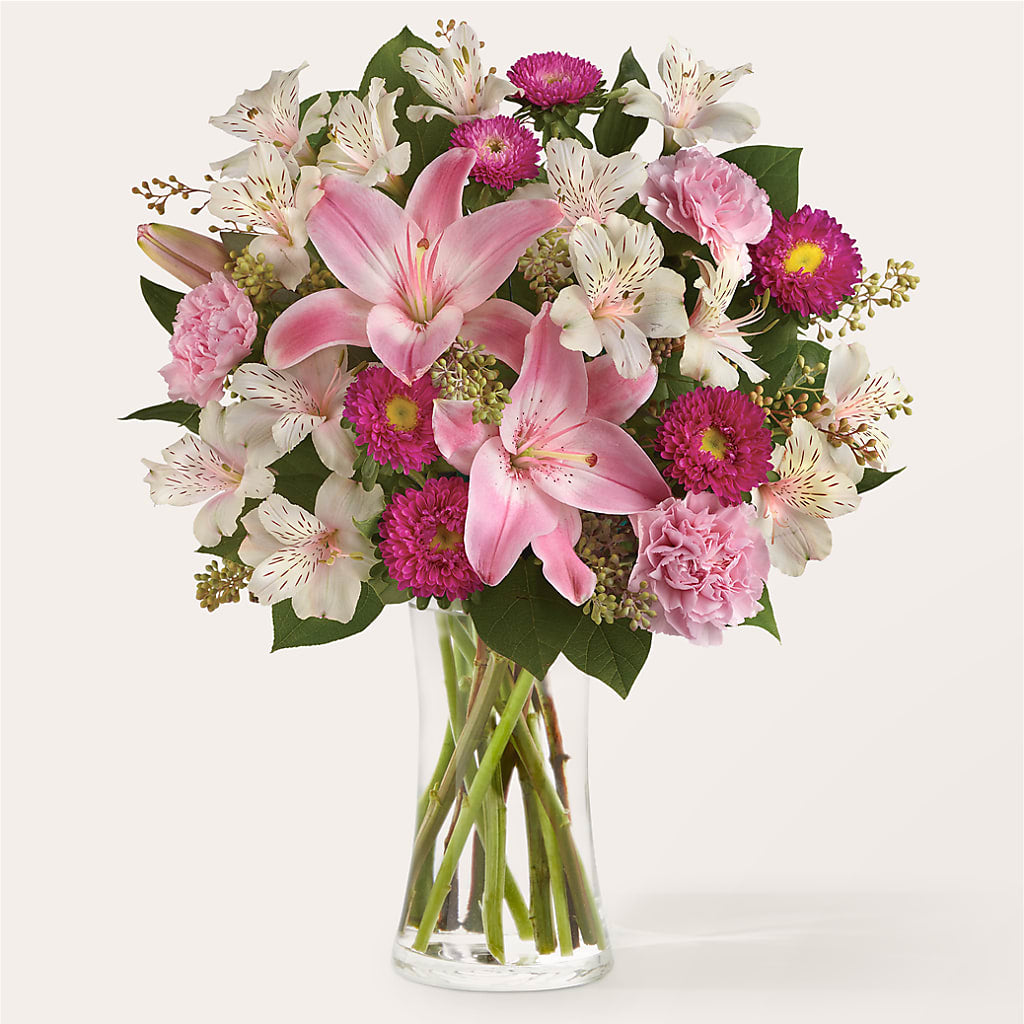 Feeling Fuchsia Bouquet – The Flower Shop For All Occasions, California MO