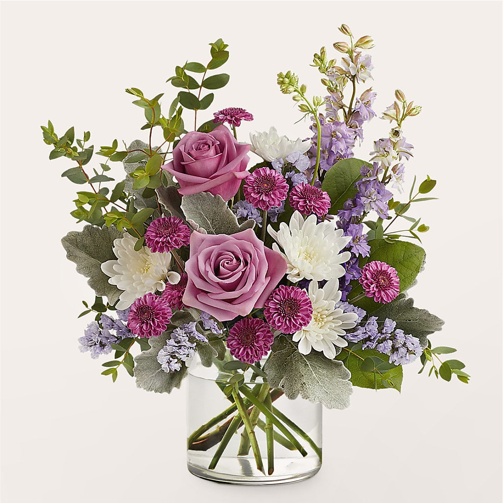 Violet Frost Bouquet – The Flower Shop For All Occasions, California MO