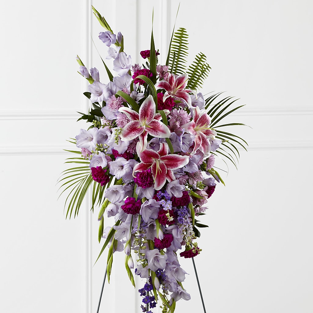 Tender Touch Standing Spray – The Flower Shop For All Occasions, California MO