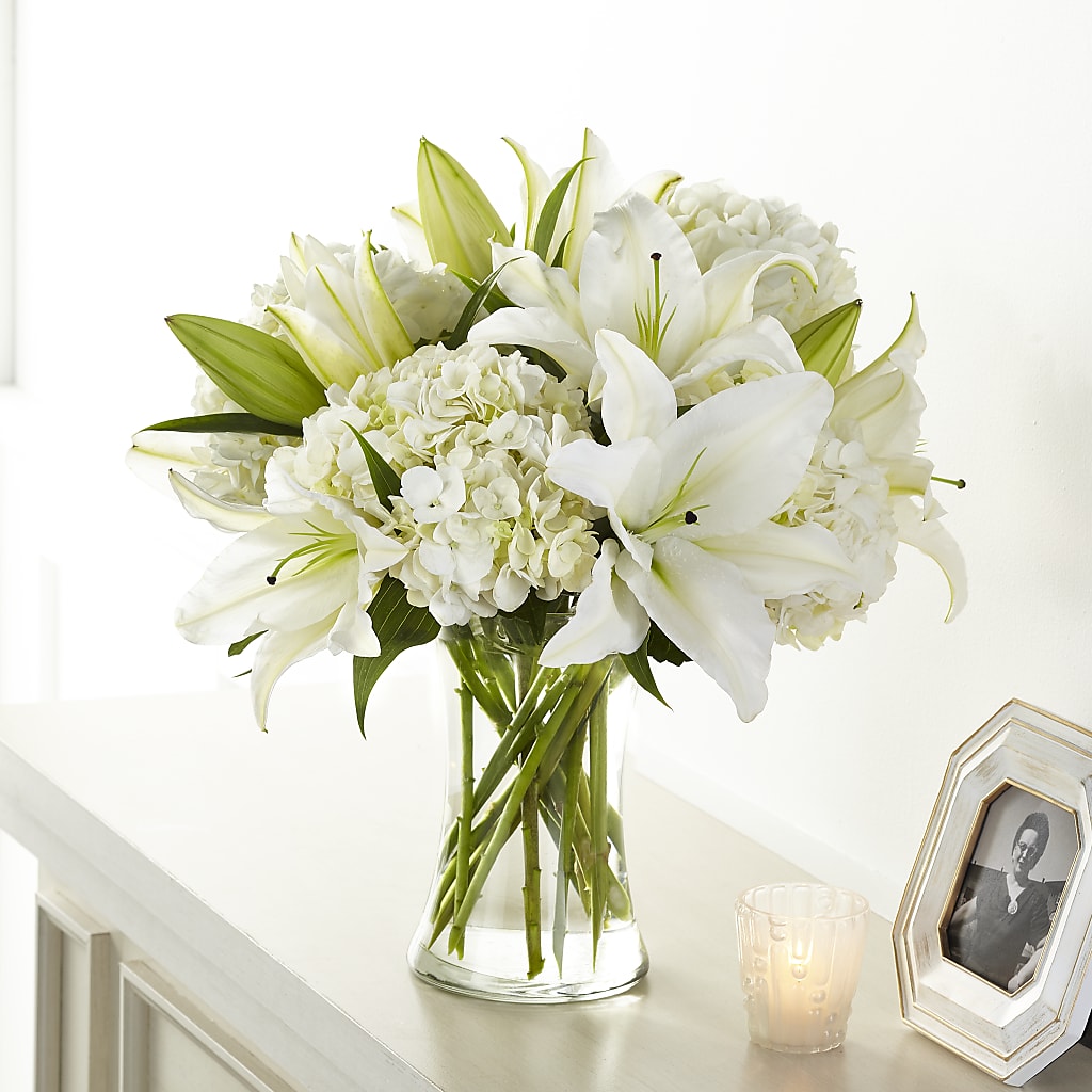 Compassionate Lily Bouquet – The Flower Shop For All Occasions, California MO