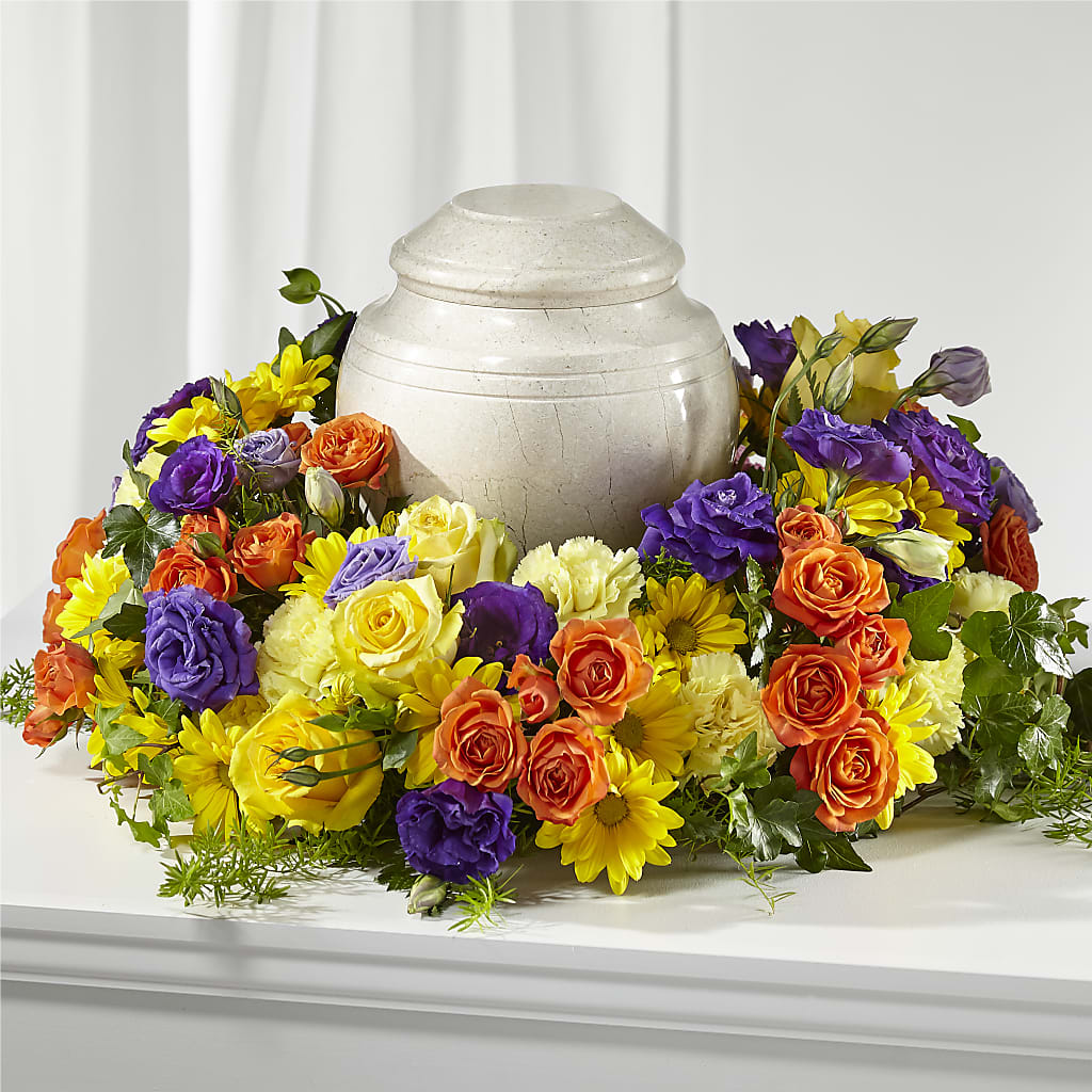 Blossoms of Remembrance Cremation Adornment – The Flower Shop For All Occasions, California MO