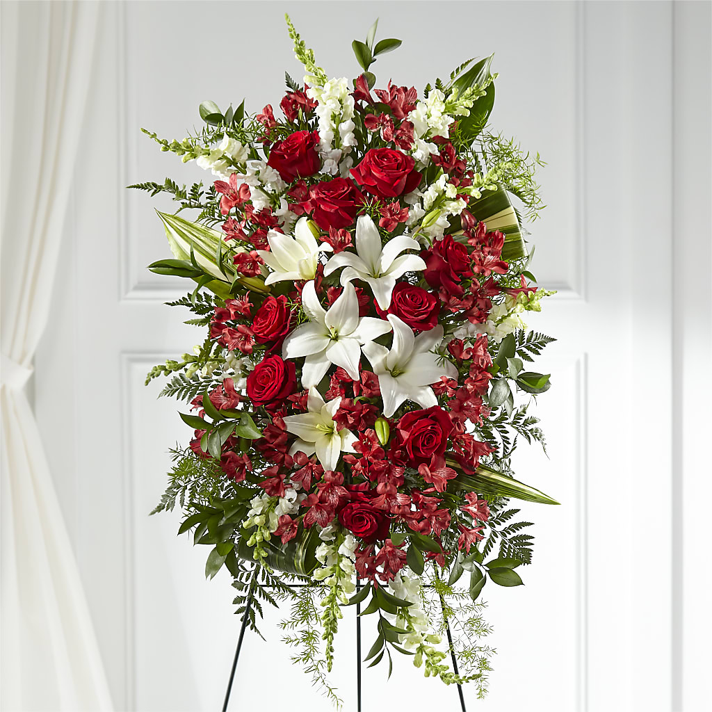 Everlasting Memory Standing Spray – The Flower Shop For All Occasions, California MO