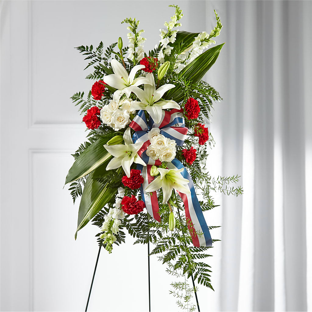Stars of Life Standing Spray – The Flower Shop For All Occasions, California MO