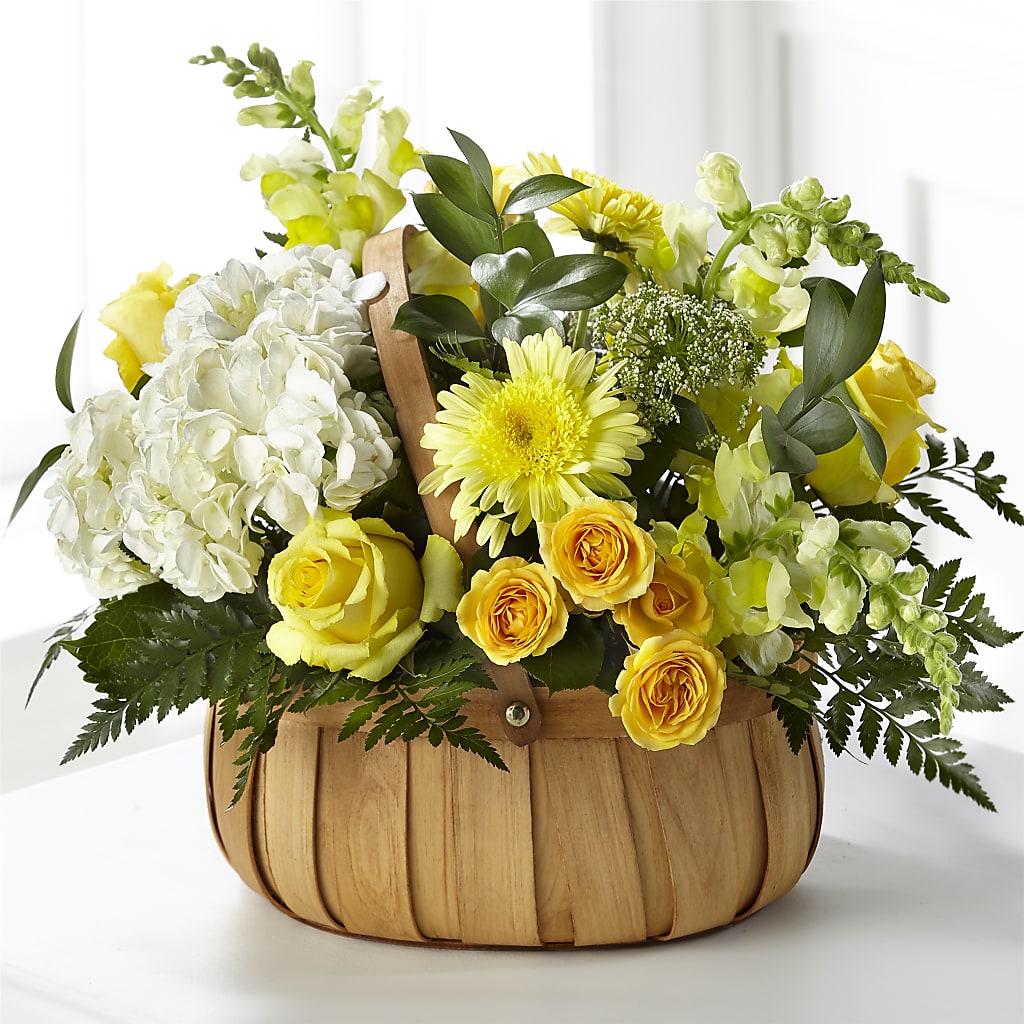 Rustic Remembrance Basket – The Flower Shop For All Occasions, California MO
