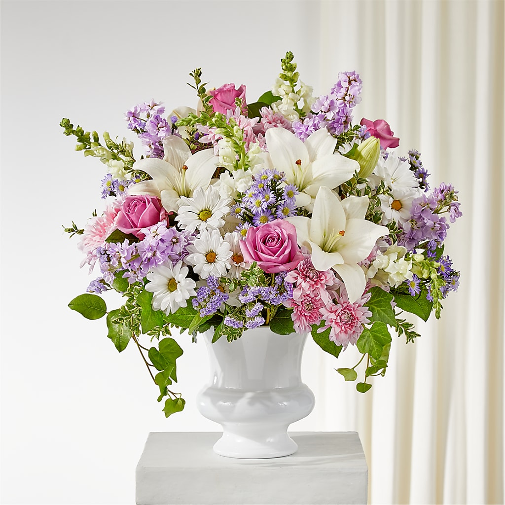 Remarkable Life Urn Arrangement – The Flower Shop For All Occasions, California MO