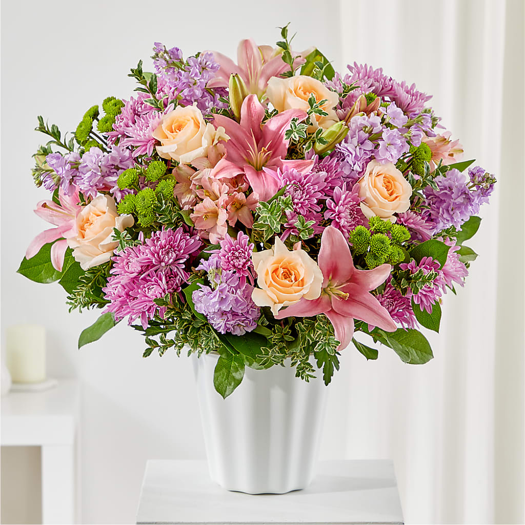 Supportive Embrace Tabletop Basket – The Flower Shop For All Occasions, California MO