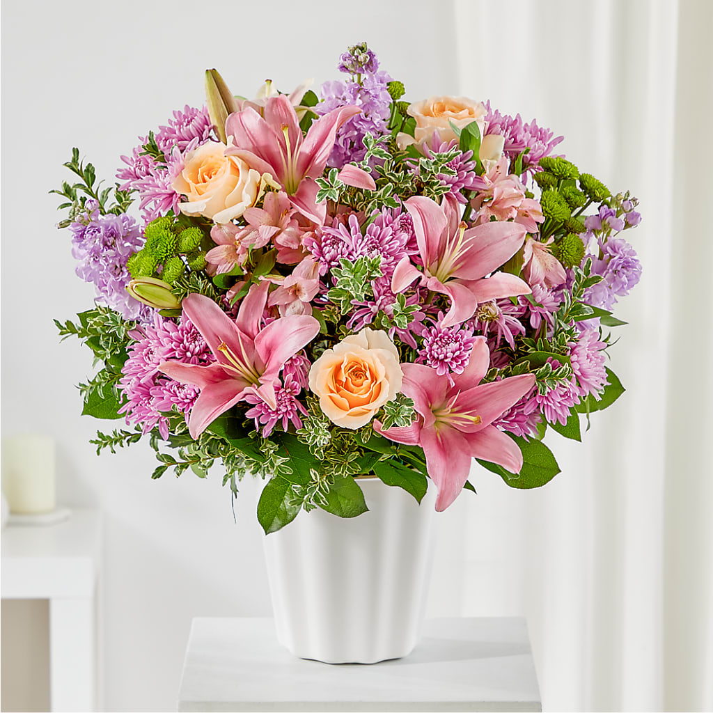Supportive Embrace Tabletop Basket – The Flower Shop For All Occasions, California MO