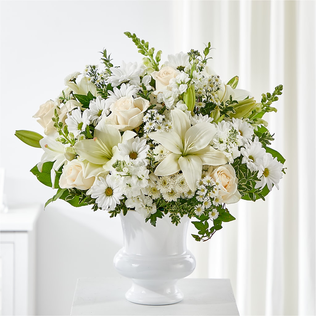 Uplifting Urn Arrangement – The Flower Shop For All Occasions, California MO
