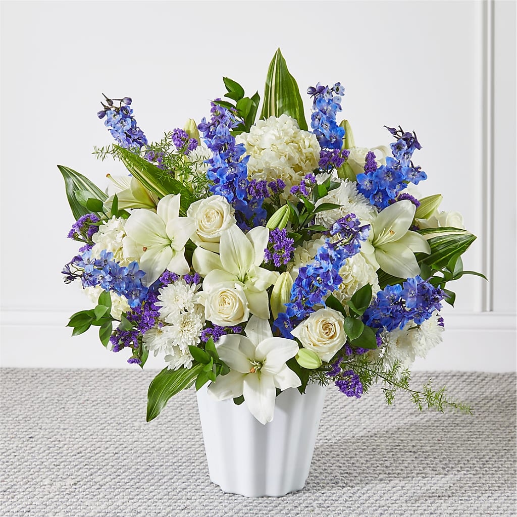 Take Comfort Floor Basket – The Flower Shop For All Occasions, California MO