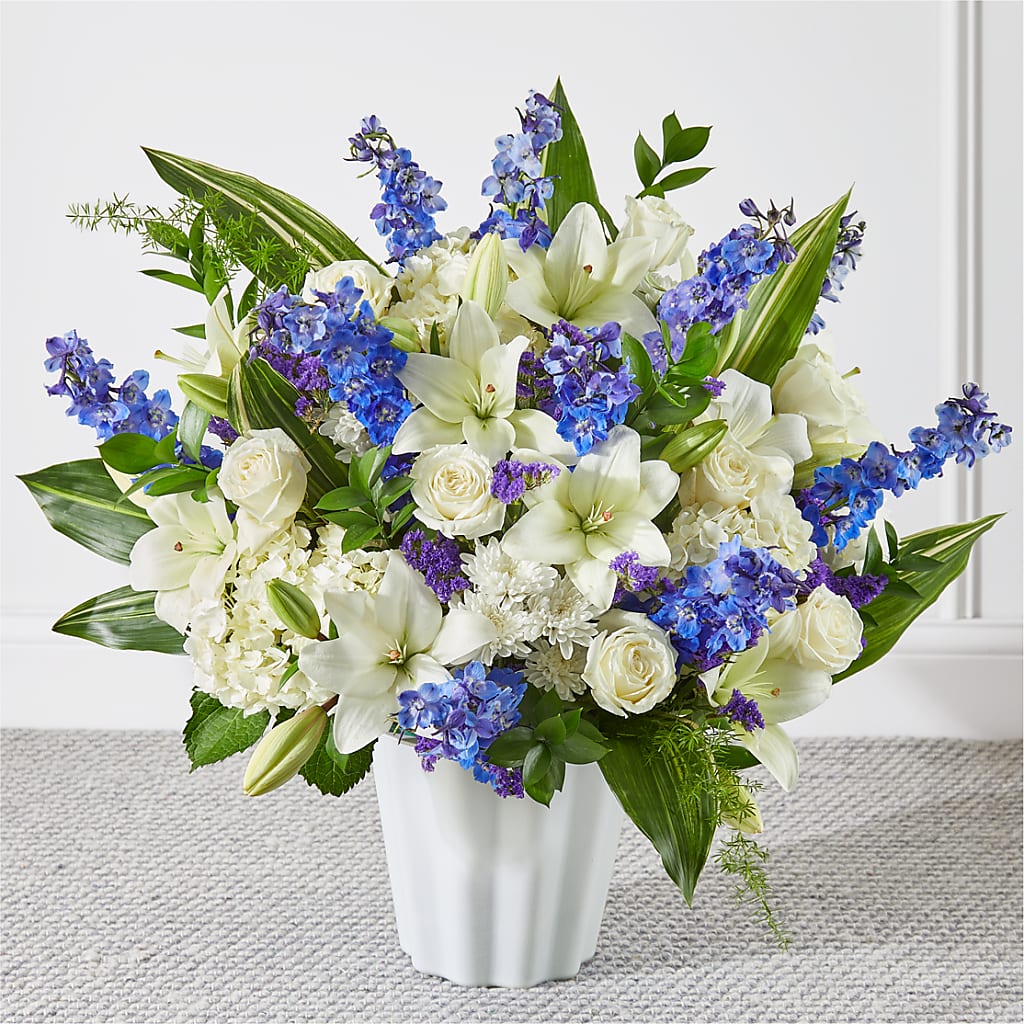 Take Comfort Floor Basket – The Flower Shop For All Occasions, California MO