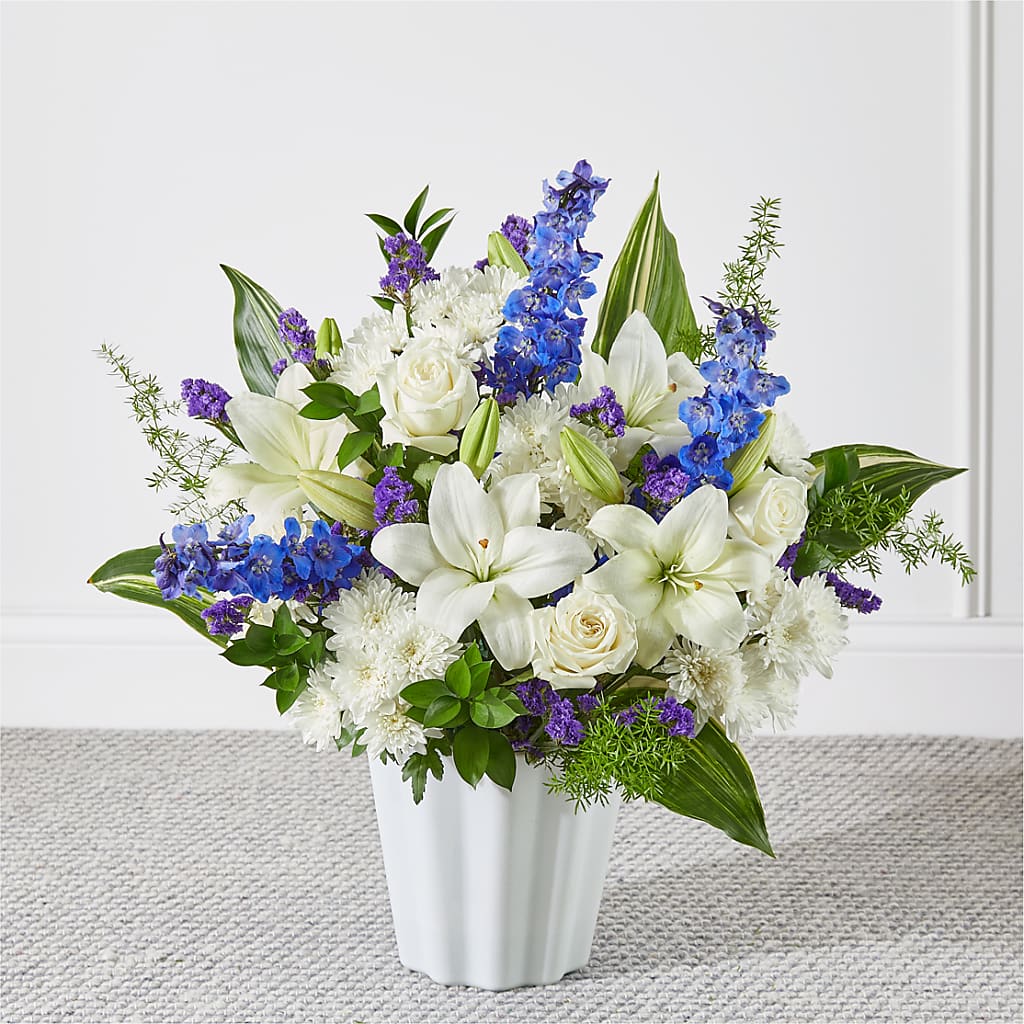 Take Comfort Floor Basket – The Flower Shop For All Occasions, California MO