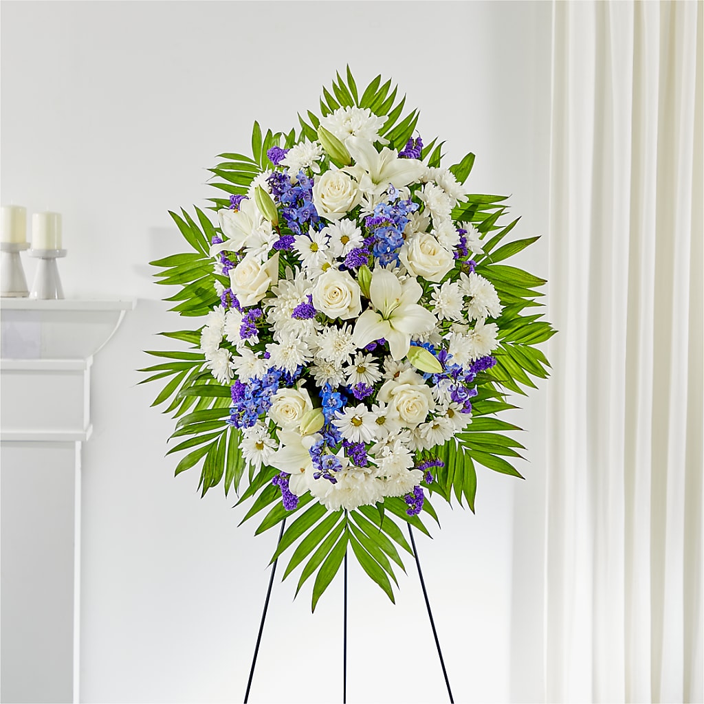 At Rest Standing Spray – The Flower Shop For All Occasions, California MO