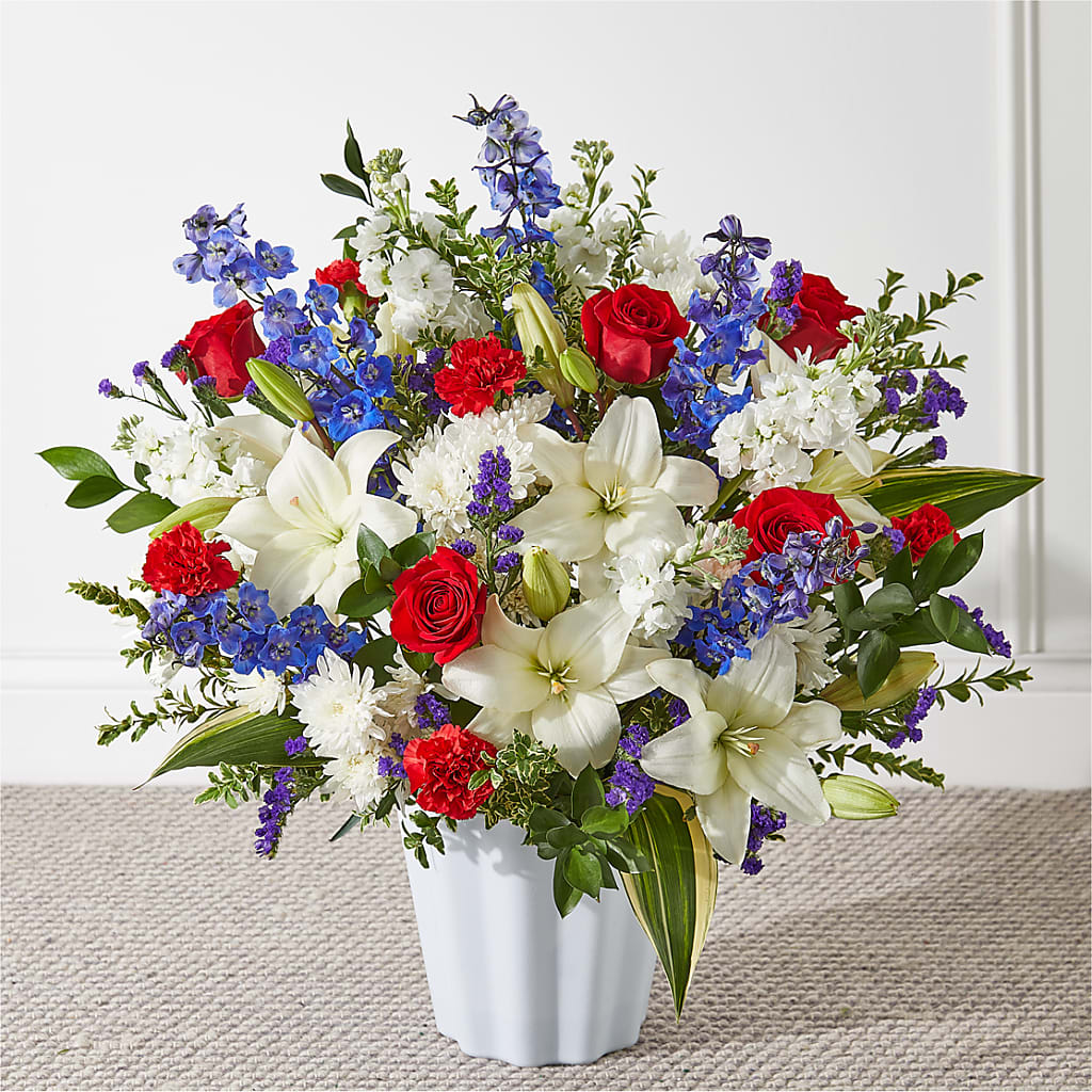 Consoled Floor Basket – The Flower Shop For All Occasions, California MO