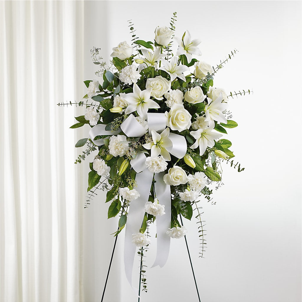 With Care Standing Spray – The Flower Shop For All Occasions, California MO