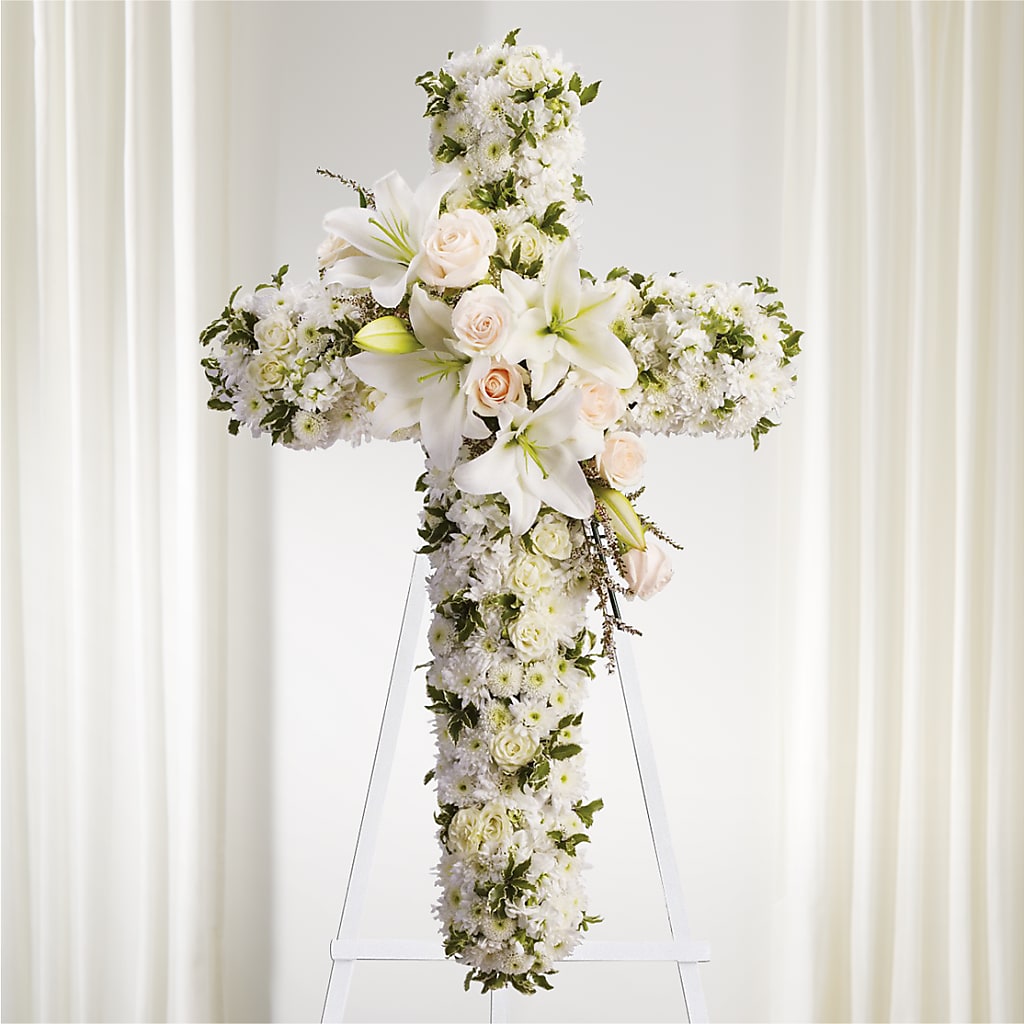 Spiritual Guidance Standing Spray – The Flower Shop For All Occasions, California MO