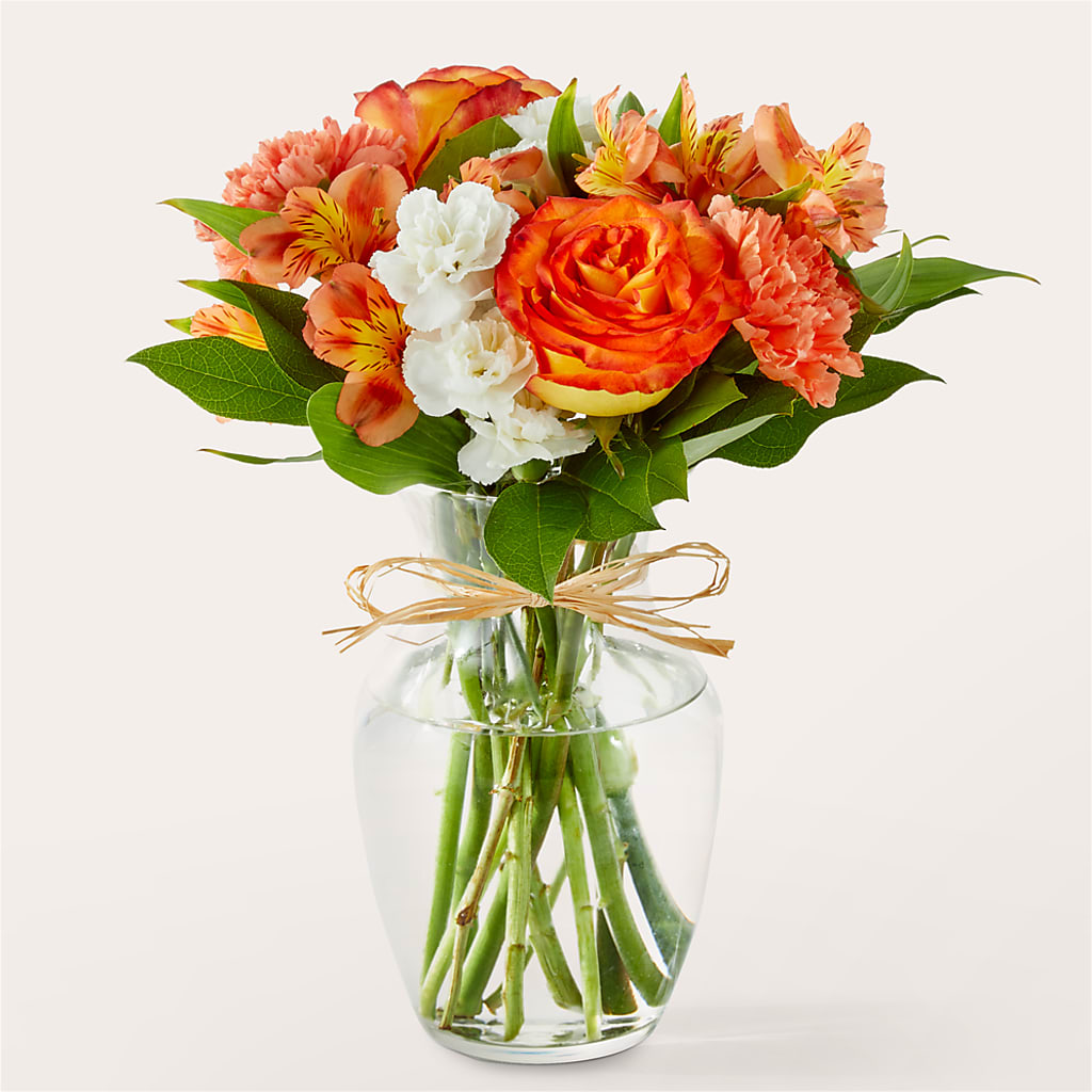 Apricot Glow Bouquet – The Flower Shop For All Occasions, California MO