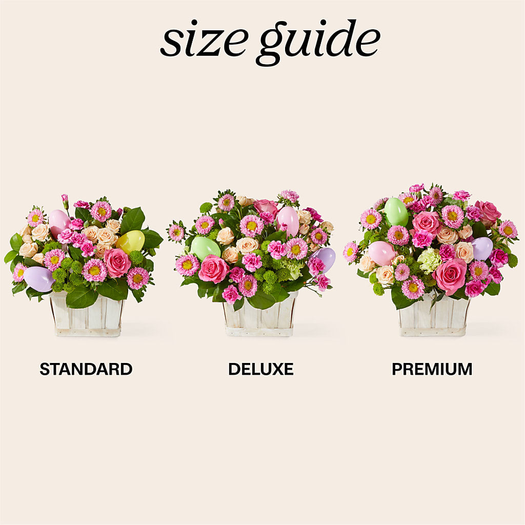 Get Eggcited Basket – The Flower Shop For All Occasions, California MO