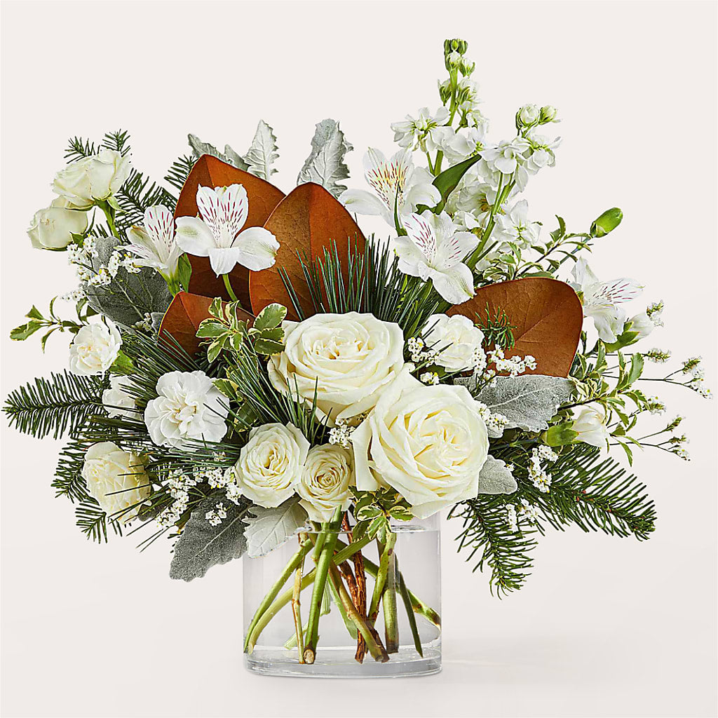 Fresh Snowfall Bouquet – The Flower Shop For All Occasions, California MO