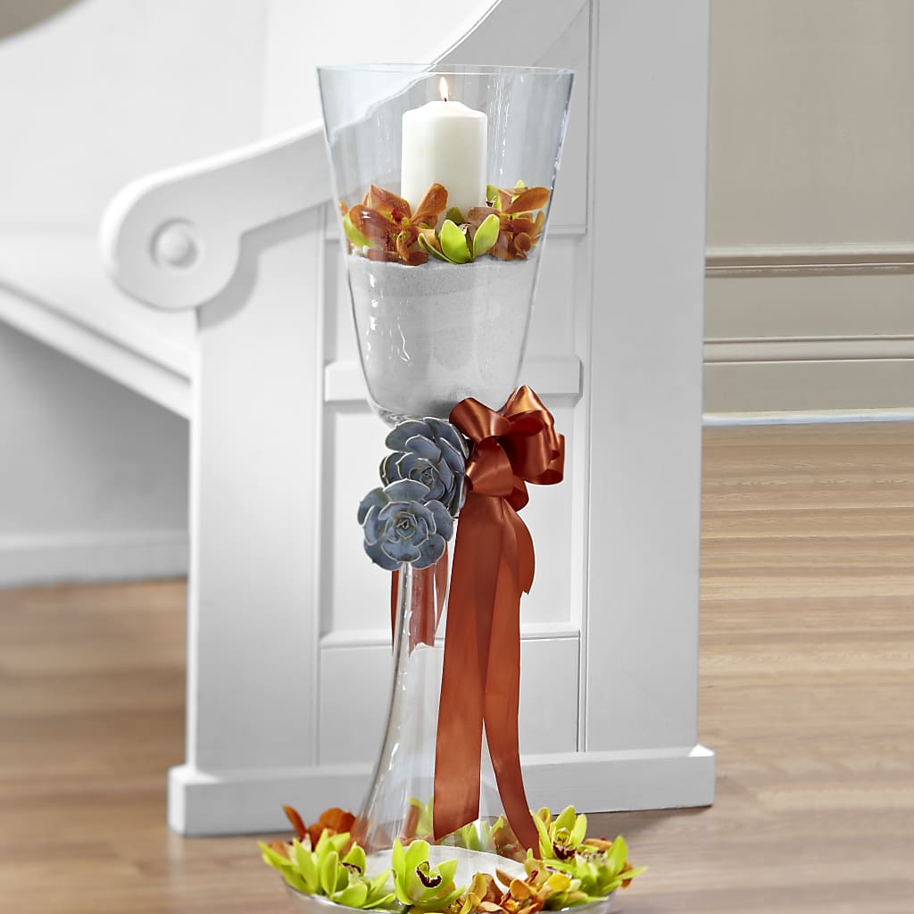 Matrimony Pew Decor – The Flower Shop For All Occasions, California MO