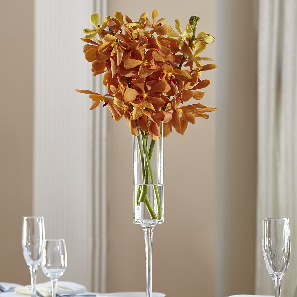 Orange Mokara Bouquet – The Flower Shop For All Occasions, California MO