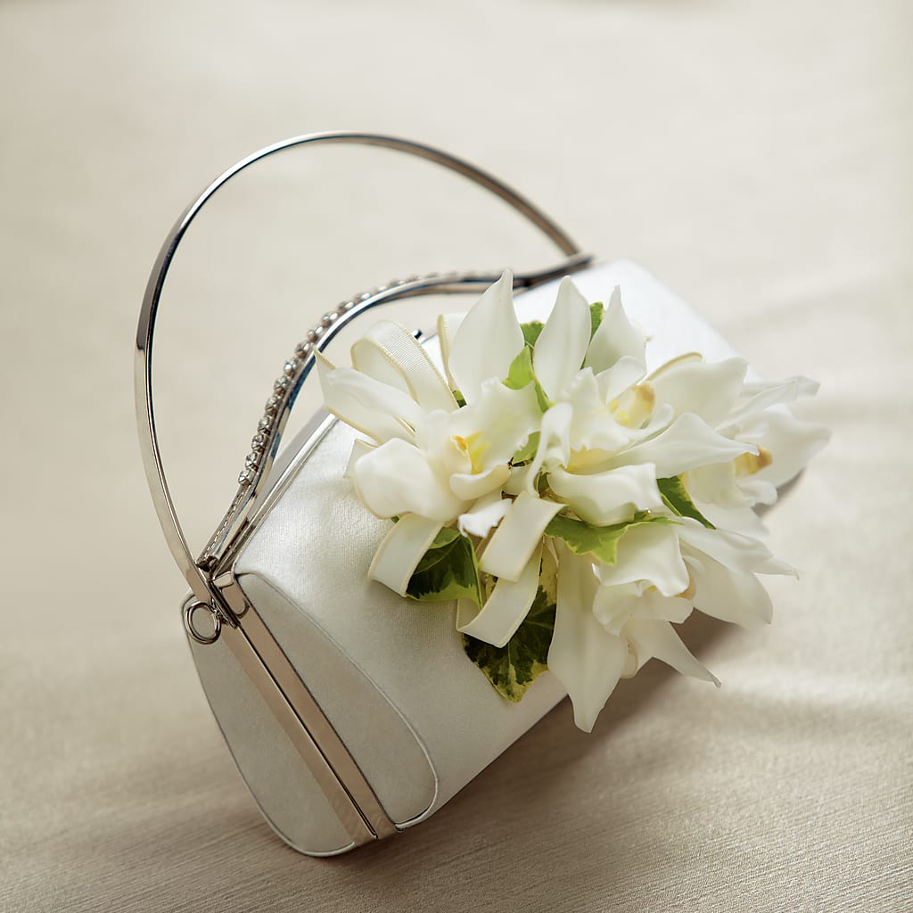 White Purse Decor – The Flower Shop For All Occasions, California MO
