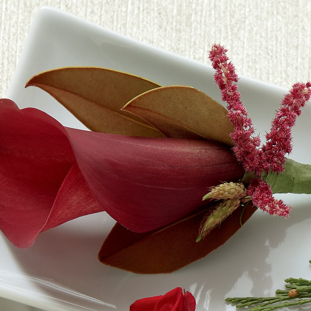 Red Calla Boutonniere – The Flower Shop For All Occasions, California MO