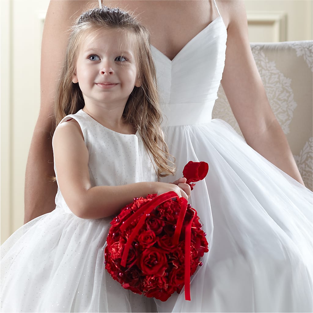 Pure at Heart Flower Girl Arrangement – The Flower Shop For All Occasions, California MO