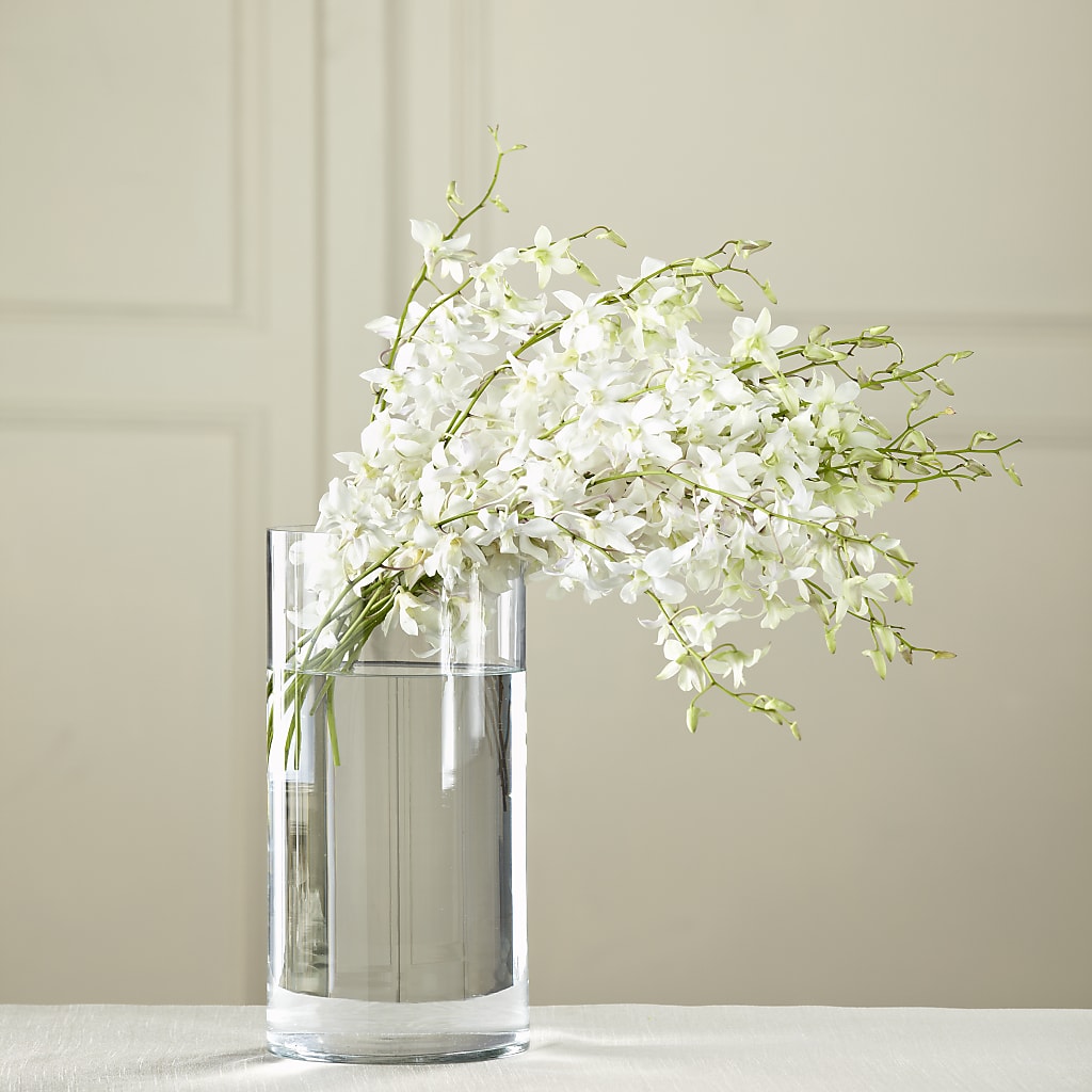 White Dendrobium Bouquet – The Flower Shop For All Occasions, California MO