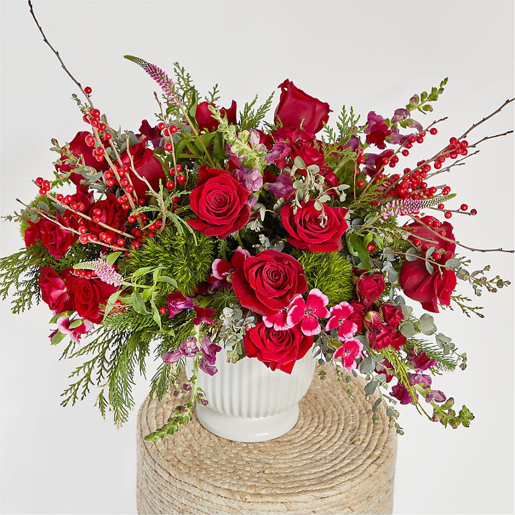 Big Red Bow Bouquet –  The Flower Shop For All Occasions, California MO