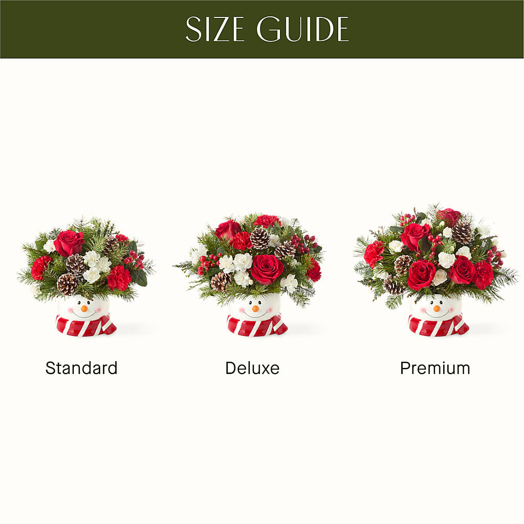 Jolly Snowman Bouquet –  The Flower Shop For All Occasions, California MO