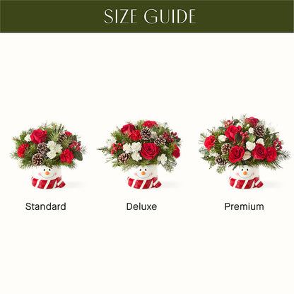 Jolly Snowman Bouquet –  The Flower Shop For All Occasions, California MO