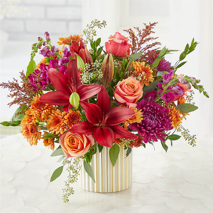Burgundy Landscape Bouquet –  The Flower Shop For All Occasions, California MO