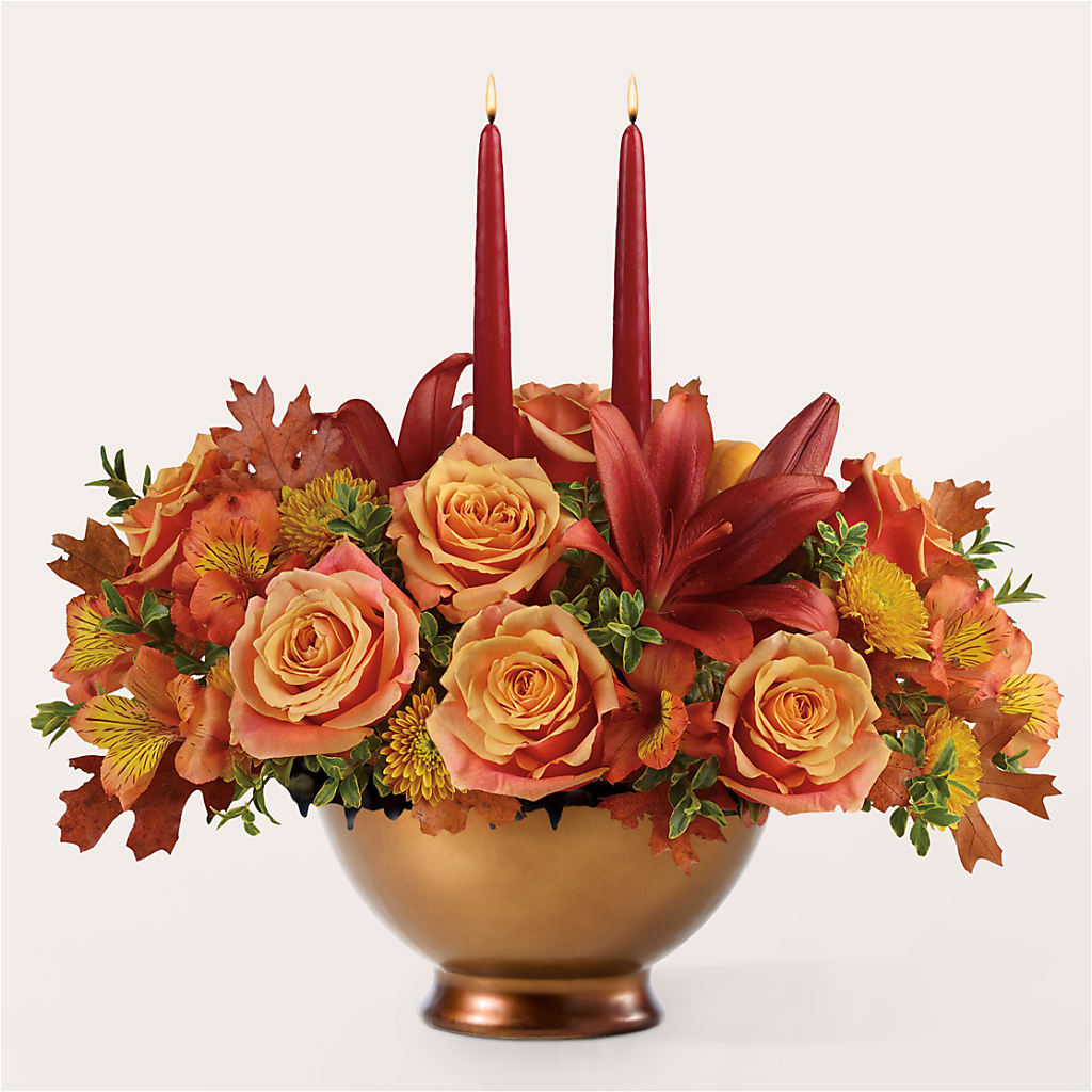 Harvest Table Centerpiece –  The Flower Shop For All Occasions, California MO
