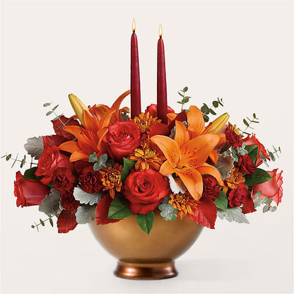 Fruits of Fall Centerpiece –  The Flower Shop For All Occasions, California MO