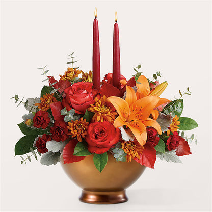 Fruits of Fall Centerpiece –  The Flower Shop For All Occasions, California MO