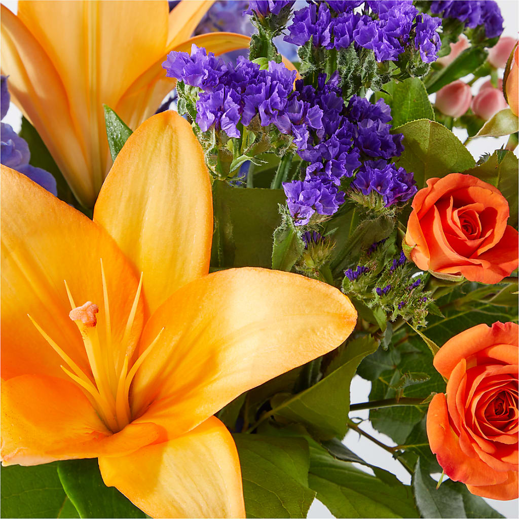 Radiant Citrus Bouquet –  The Flower Shop For All Occasions, California MO