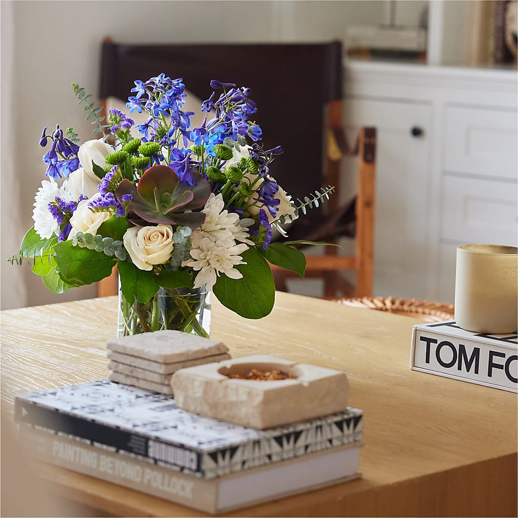 Cerulean Waves Bouquet –  The Flower Shop For All Occasions, California MO