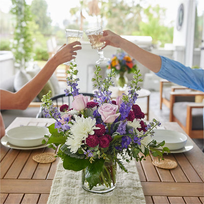Violet Frost Bouquet –  The Flower Shop For All Occasions, California MO