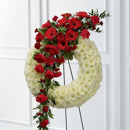 Graceful Tribute Wreath –  The Flower Shop For All Occasions, California MO
