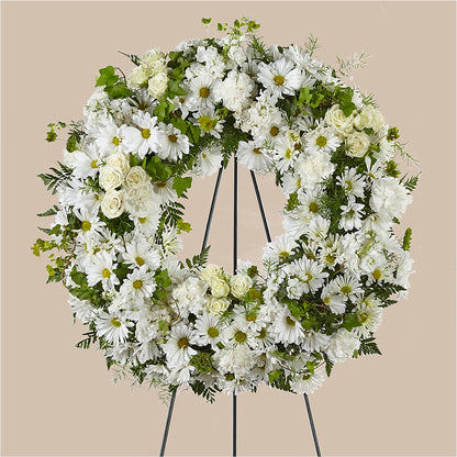 Faithful Wishes Wreath –  The Flower Shop For All Occasions, California MO