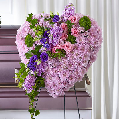 Treasured Love Standing Heart –  The Flower Shop For All Occasions, California MO