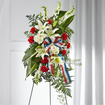 Stars of Life Standing Spray –  The Flower Shop For All Occasions, California MO
