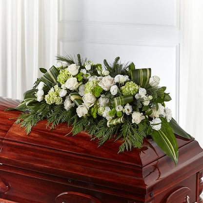 Hopeful Gesture Casket Spray –  The Flower Shop For All Occasions, California MO
