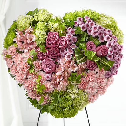 Heartwarming Standing Heart –  The Flower Shop For All Occasions, California MO