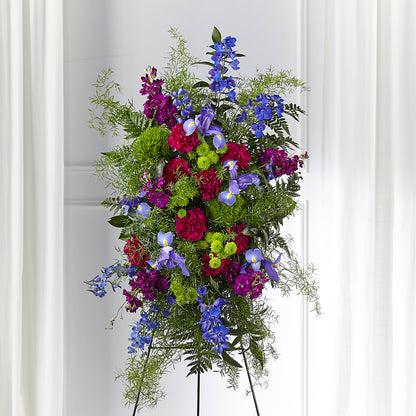 Heavenly Skies Standing Spray –  The Flower Shop For All Occasions, California MO